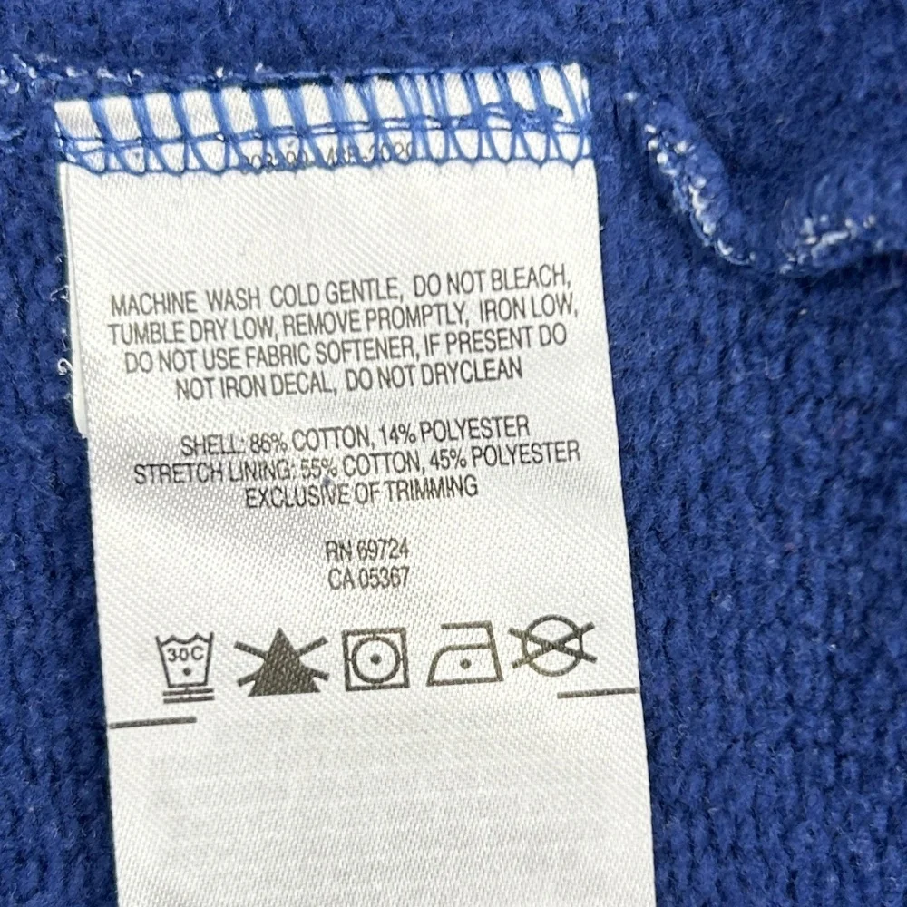 Columbia Men’s Blue Zip-Up Sweater‎ Size 2X BaseLayer